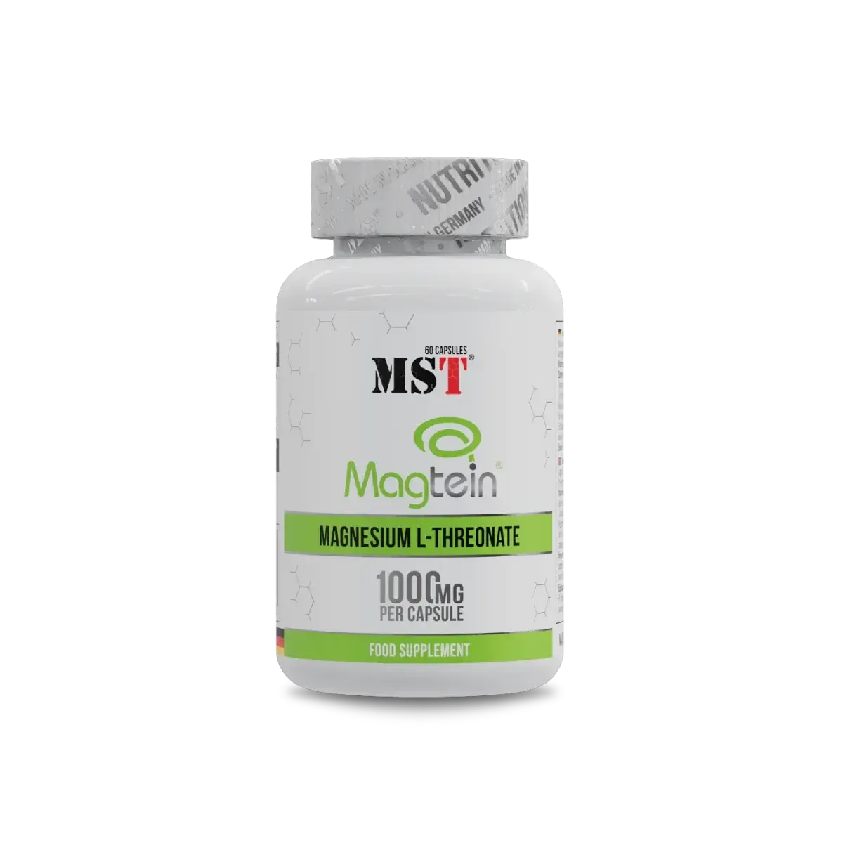 Magnesium L-Threonate 1000mg 60 Kapseln-Magnesium-Maniac-Sports.de