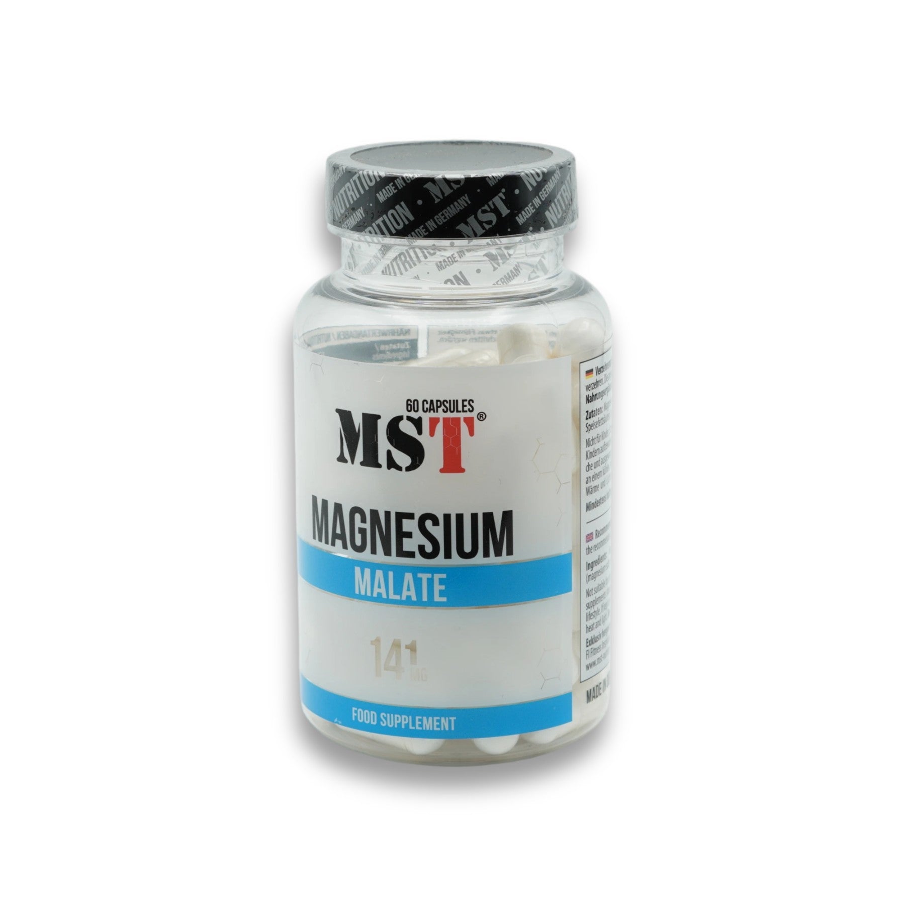 MST-Magnesium Malate 60 Kapseln-Magnesium-Maniac-Sports