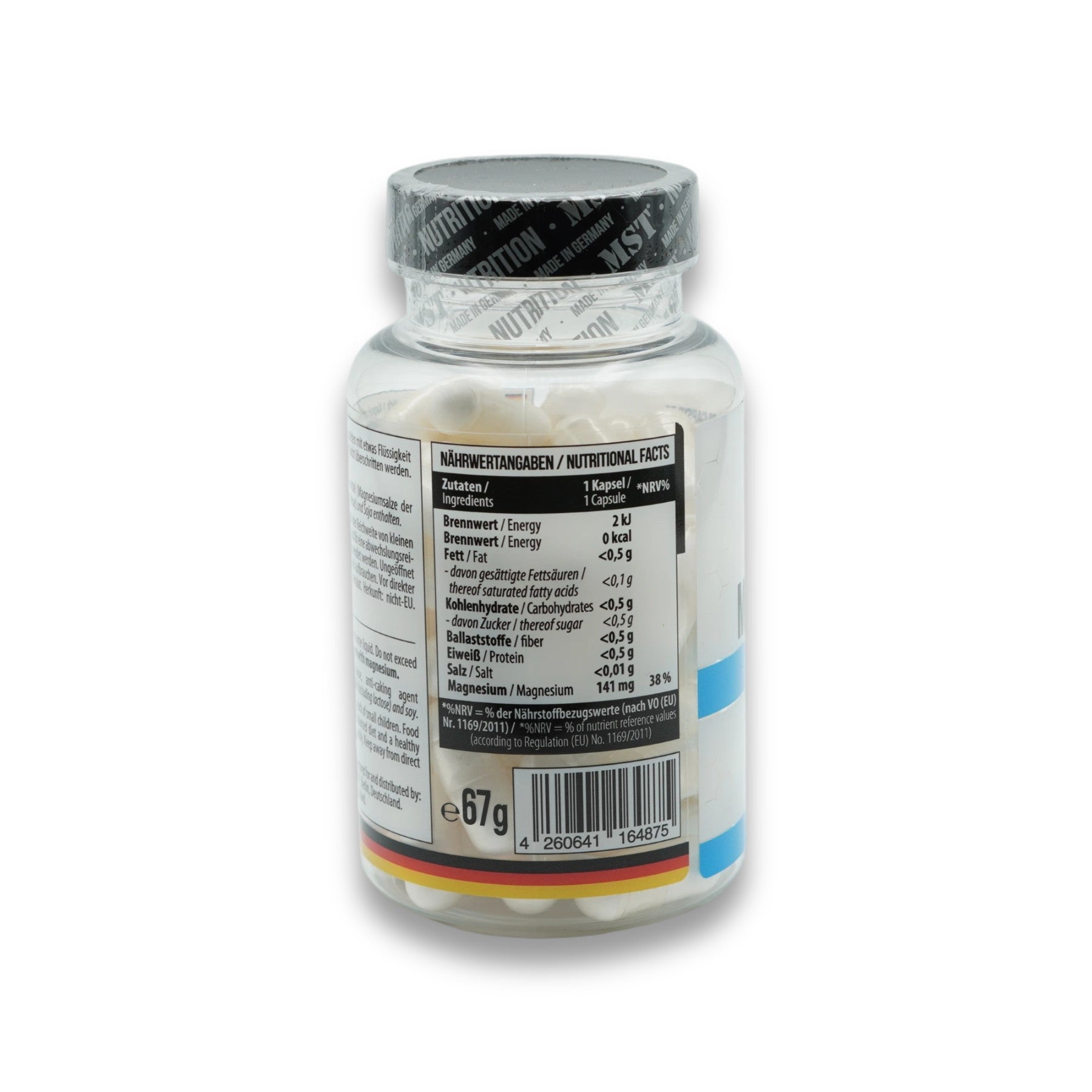 MST-Magnesium Malate 60 Kapseln-Magnesium-Maniac-Sports