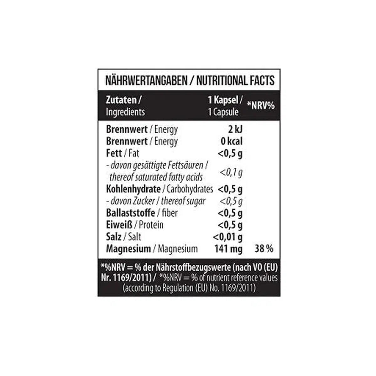 MST-Magnesium Malate 60 Kapseln-Magnesium-Maniac-Sports