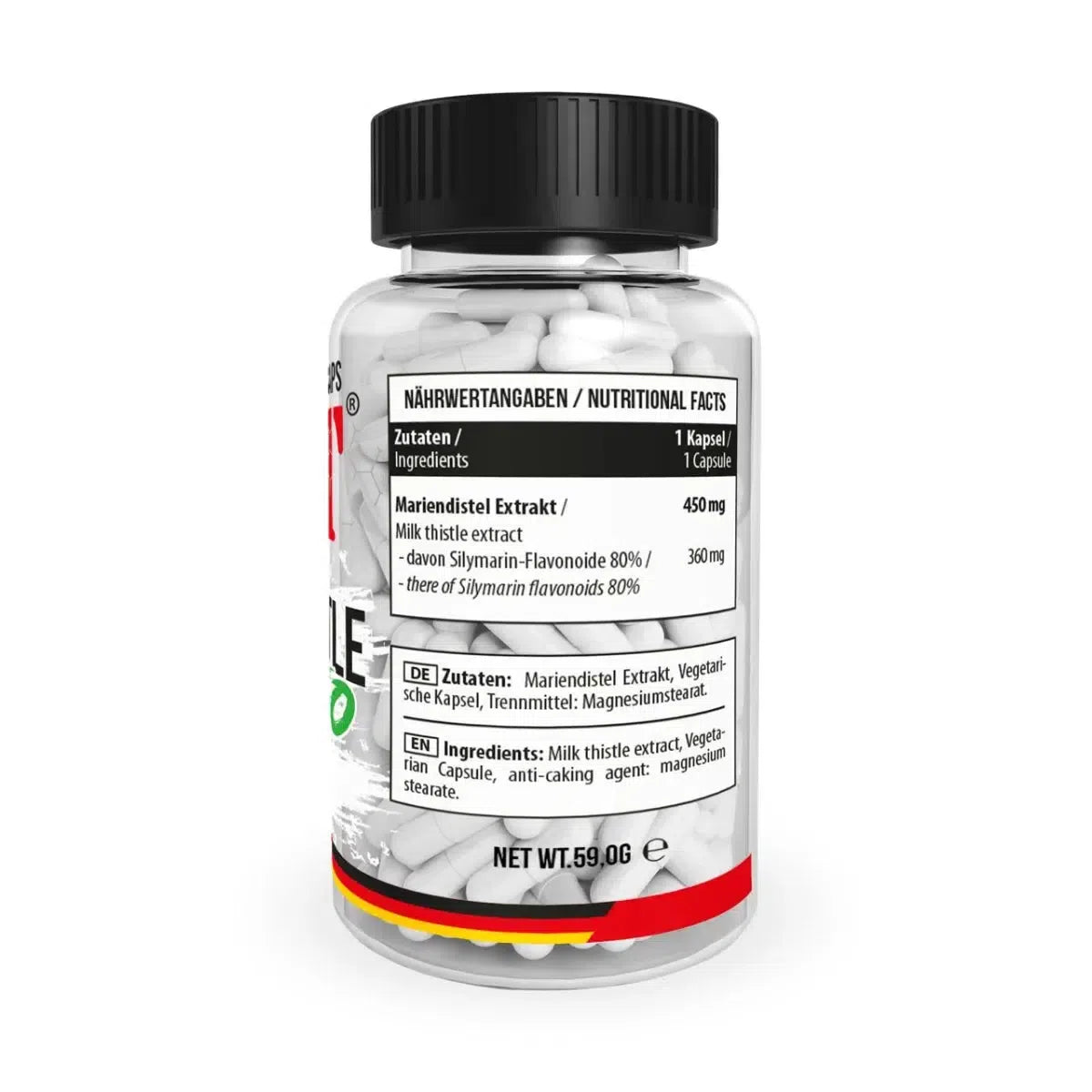 Milk Thistle 450mg 100 Tabl.-Mineralstoffe-Maniac-Sports.de