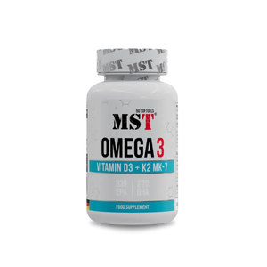 Omega 3 + D3 + K2 - 60 Kapseln-Omega 3-Maniac-Sports.de