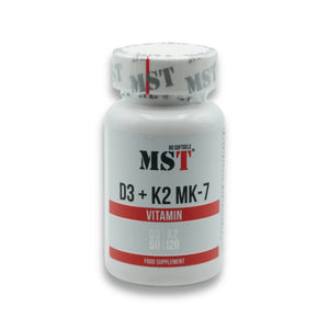 Vitamin D3 + K2 + MK-7 60 Kapseln-Vitamin D3-Maniac-Sports.de
