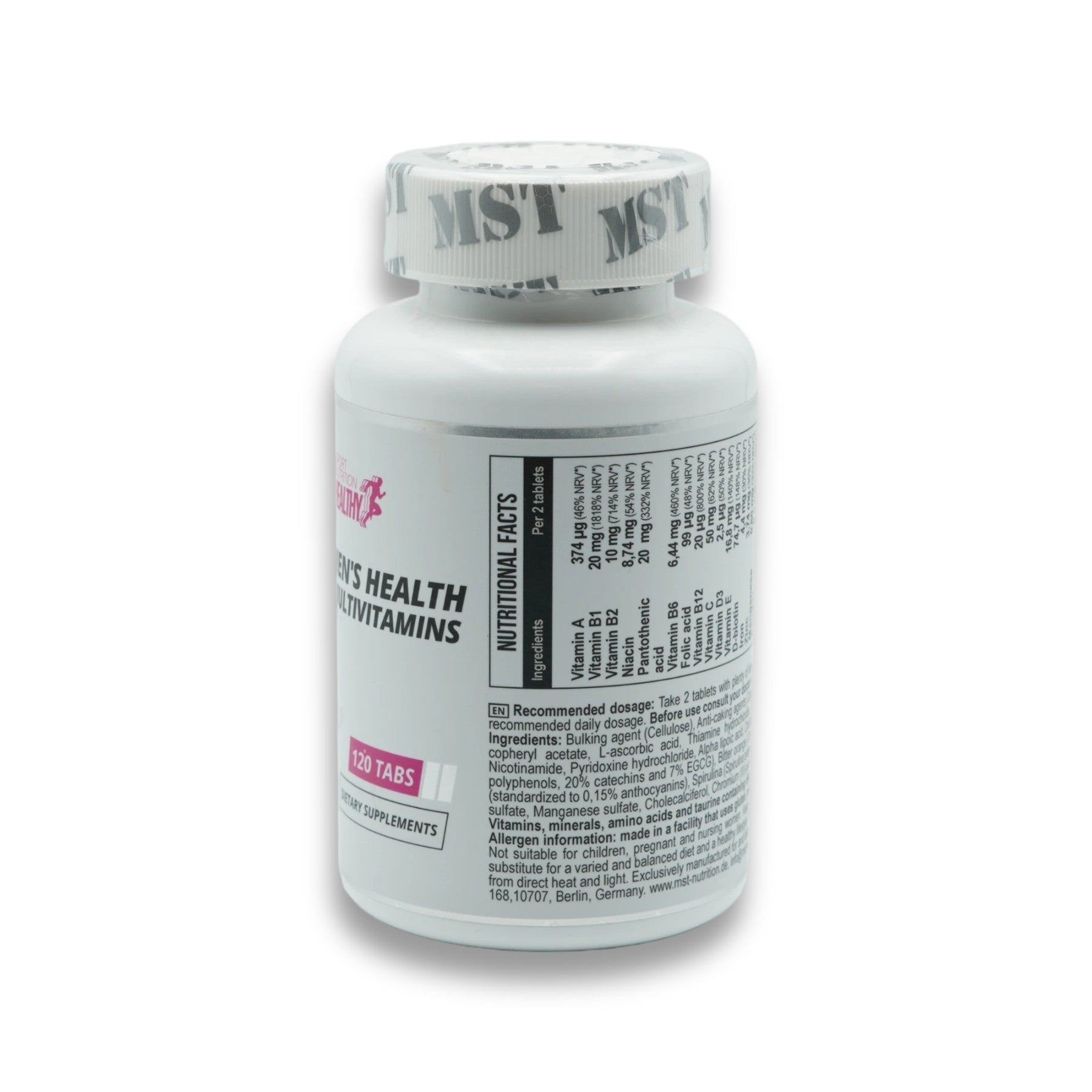Women's Health Multivitamins 120 Tabl.-Multivitamin-Maniac-Sports.de