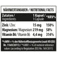 Zinc B6 Magnesium 120 Tabl.-Mineralstoffe-Maniac-Sports.de