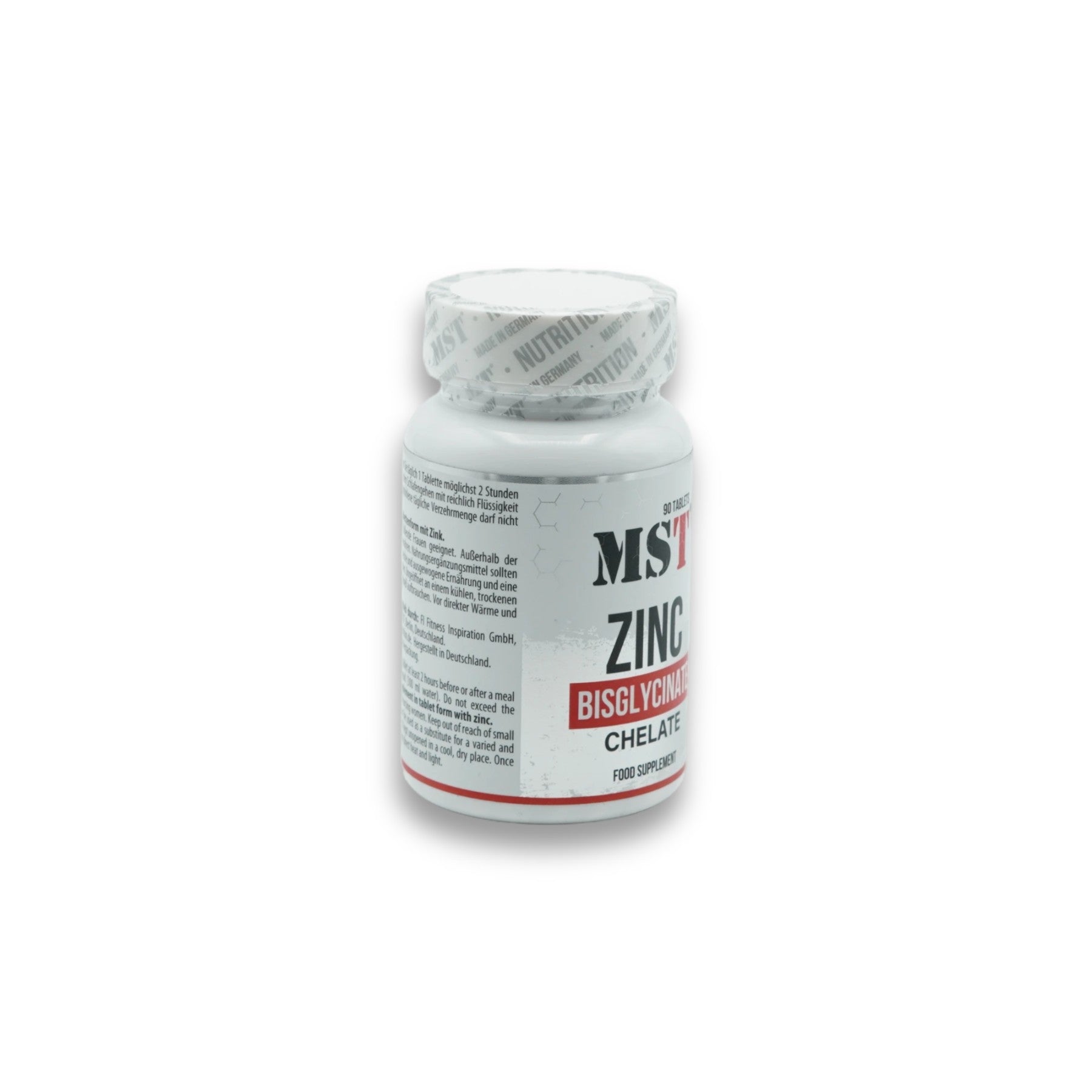 Zinc Chelate Bisglycinate 90 Tabl.-Mineralstoffe-Maniac-Sports.de