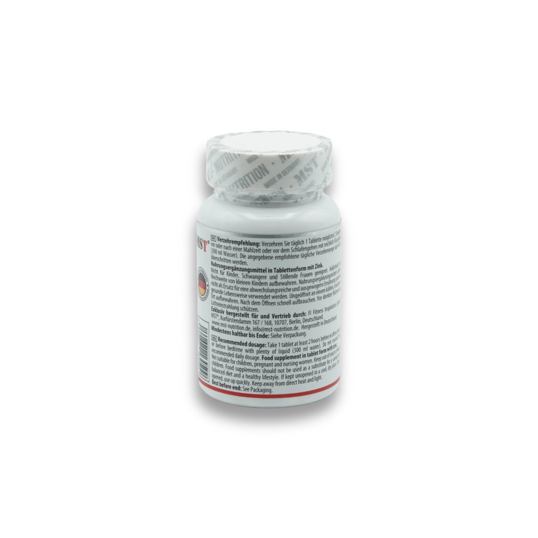 Zinc Chelate Bisglycinate 90 Tabl.-Mineralstoffe-Maniac-Sports.de