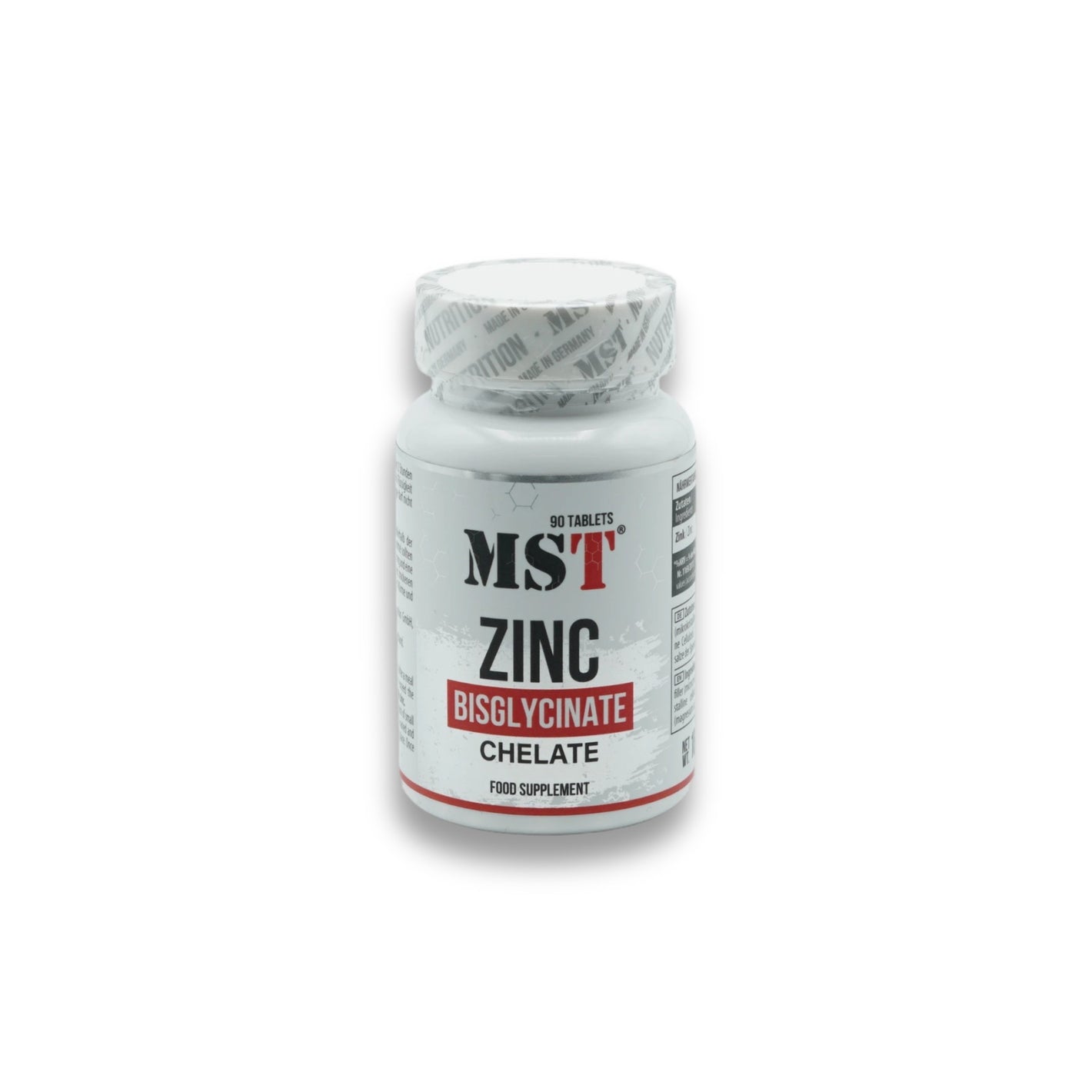 Zinc Chelate Bisglycinate 90 Tabl.-Mineralstoffe-Maniac-Sports.de