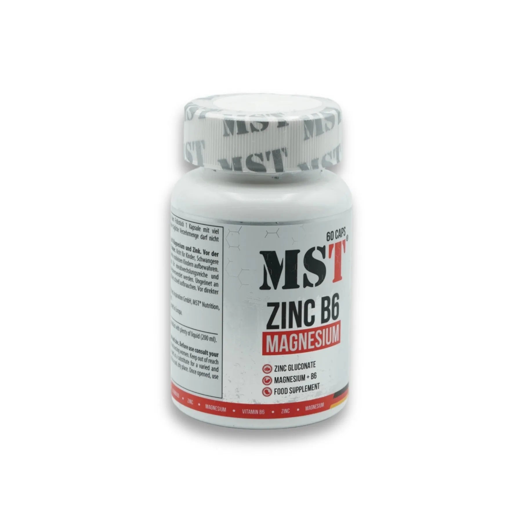 Zinc + Magnesium + B6 60 V-Caps-Mineralstoffe-MST-Maniac-Sports