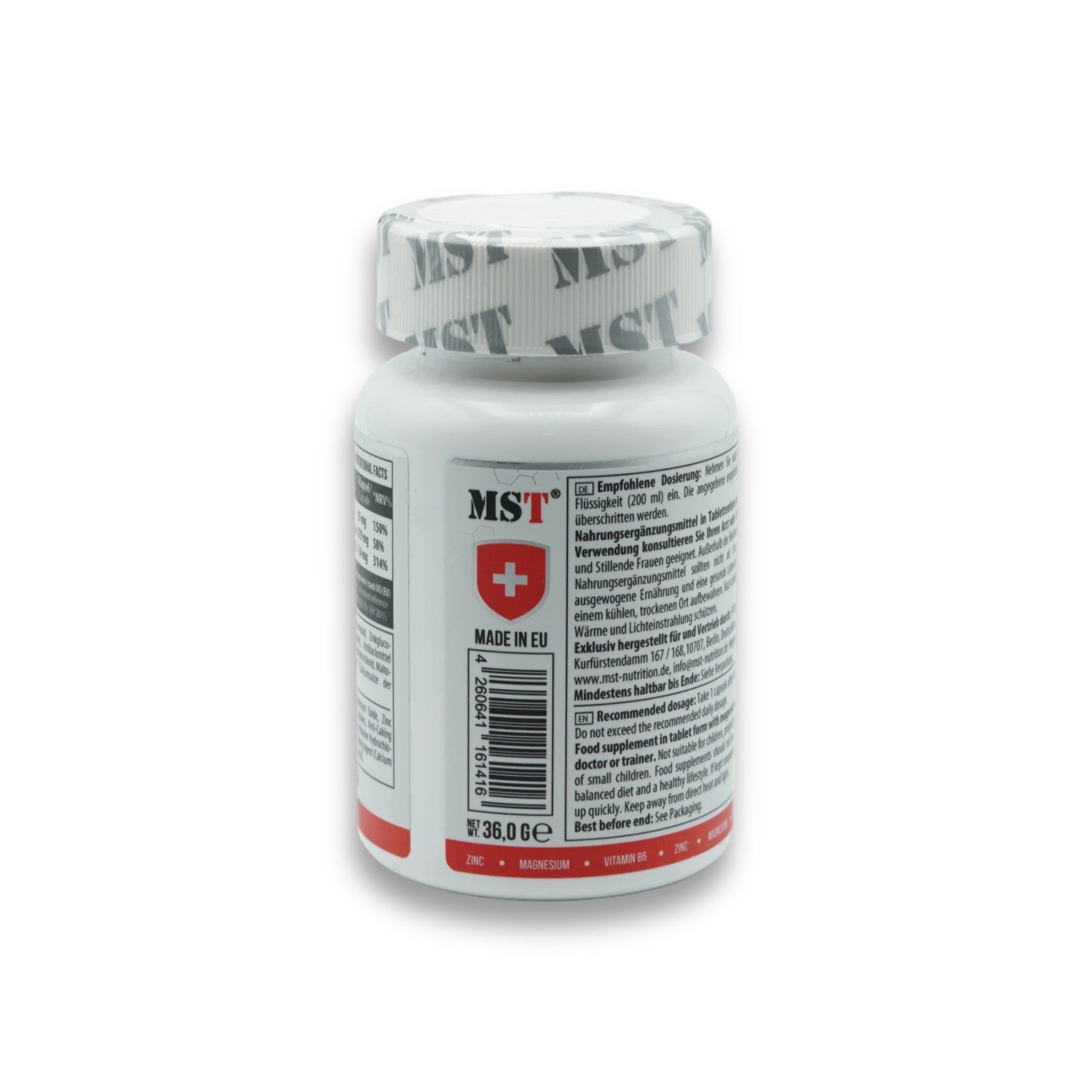 Zinc + Magnesium + B6 60 V-Caps-Mineralstoffe-Maniac-Sports.de