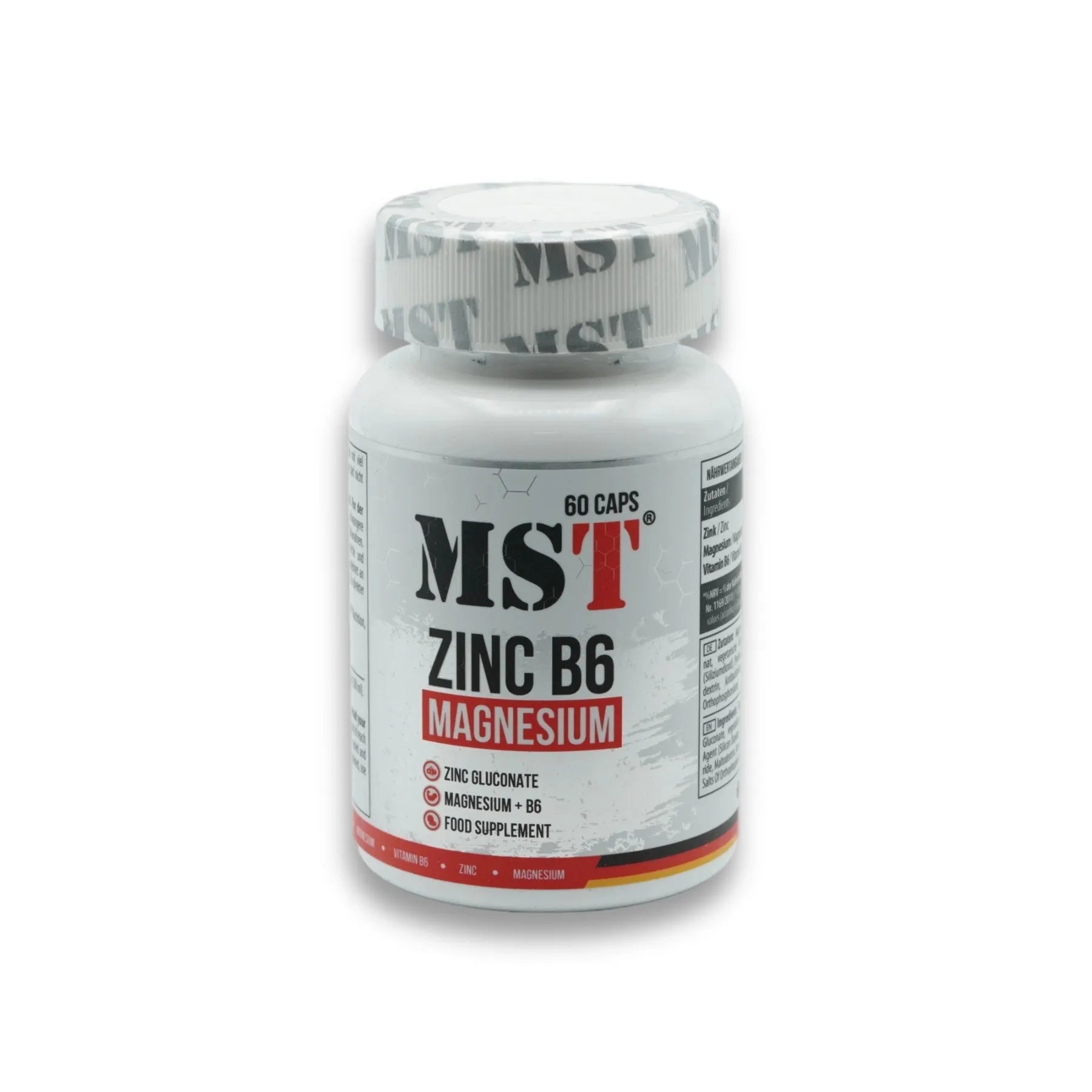 Zinc + Magnesium + B6 60 V-Caps-Mineralstoffe-MST-Maniac-Sports