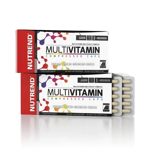 Multivitamin Compressed 60 Kapseln-Multivitamin-NUTREND-Maniac-Sports