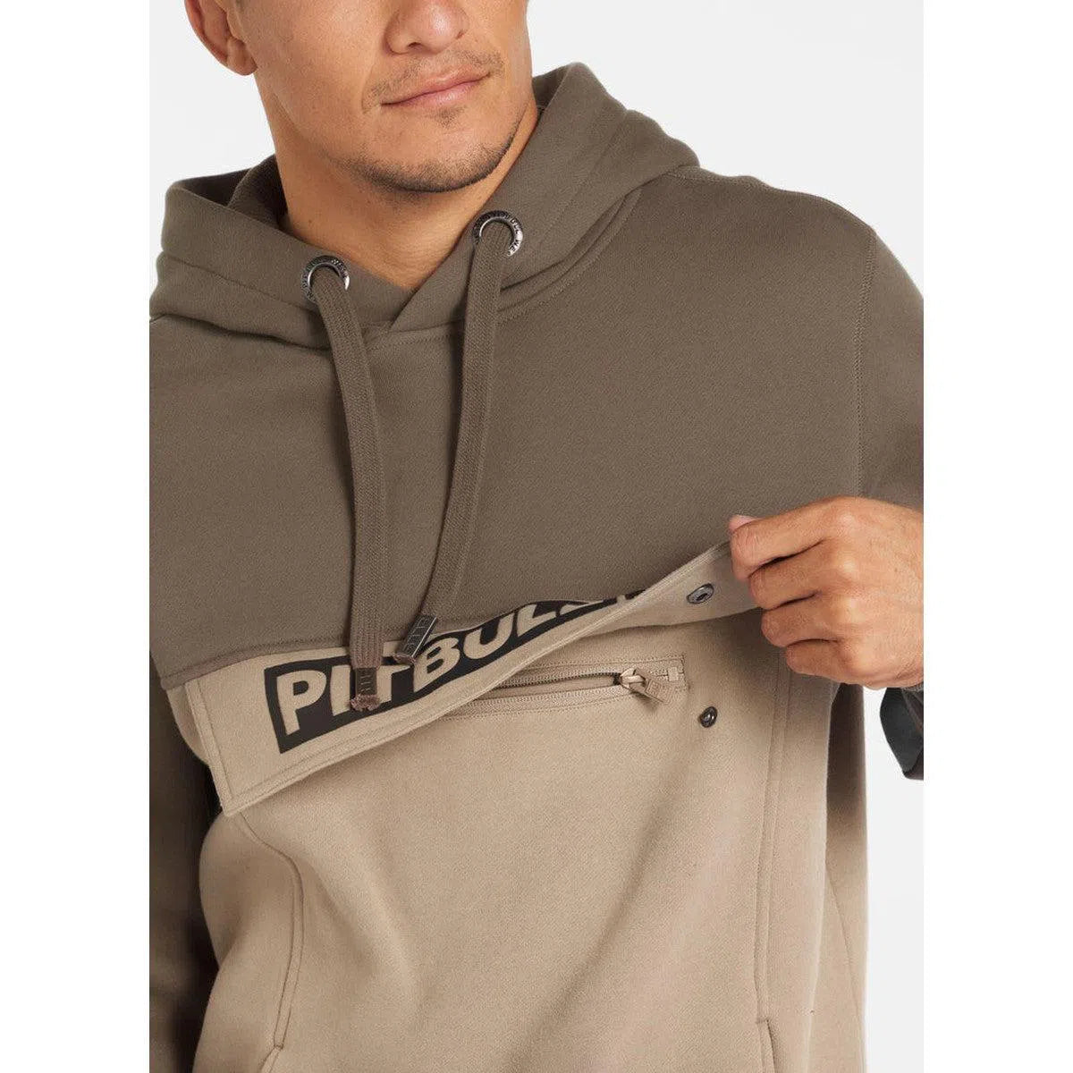 PIT BULL WEST COAST-Herren Hoodie Two-Color Hilltop-Hoodie-Maniac-Sports