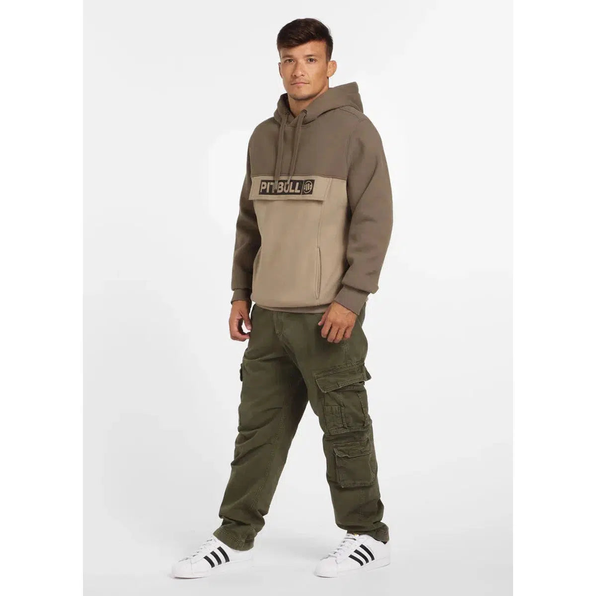PIT BULL WEST COAST-Herren Hoodie Two-Color Hilltop-Hoodie-Maniac-Sports