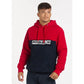 PIT BULL WEST COAST-Herren Hoodie Two-Color Hilltop-Hoodie-Rot-S-Maniac-Sports