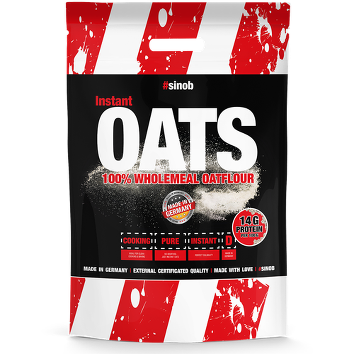 Sinob-Instant Oats 4000g-Instant Oats-Maniac-Sports
