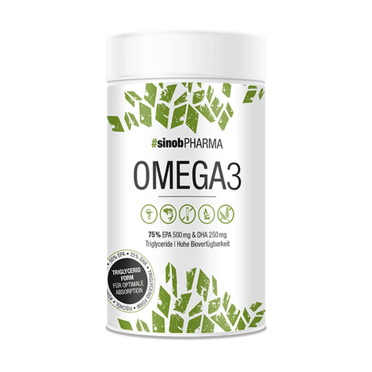 Omega-3 Max 120 Kapseln-Omega 3-Sinob-Maniac-Sports